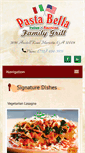 Mobile Screenshot of pastabella.com